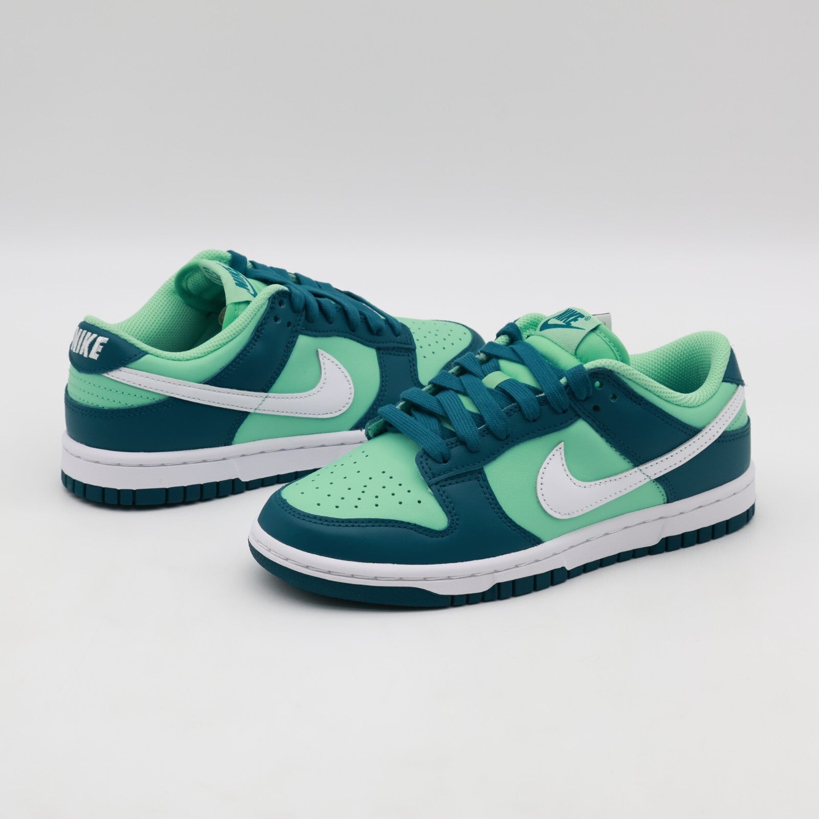 DD1503-301 Nike Dunk Low Geode Teal White Emerald Rise (Women's)