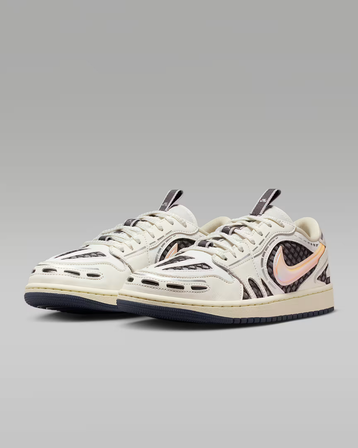 HQ2186-100 Air Jordan 1 Low Method of Make Sail Coconut Milk Anthraci (Women's)