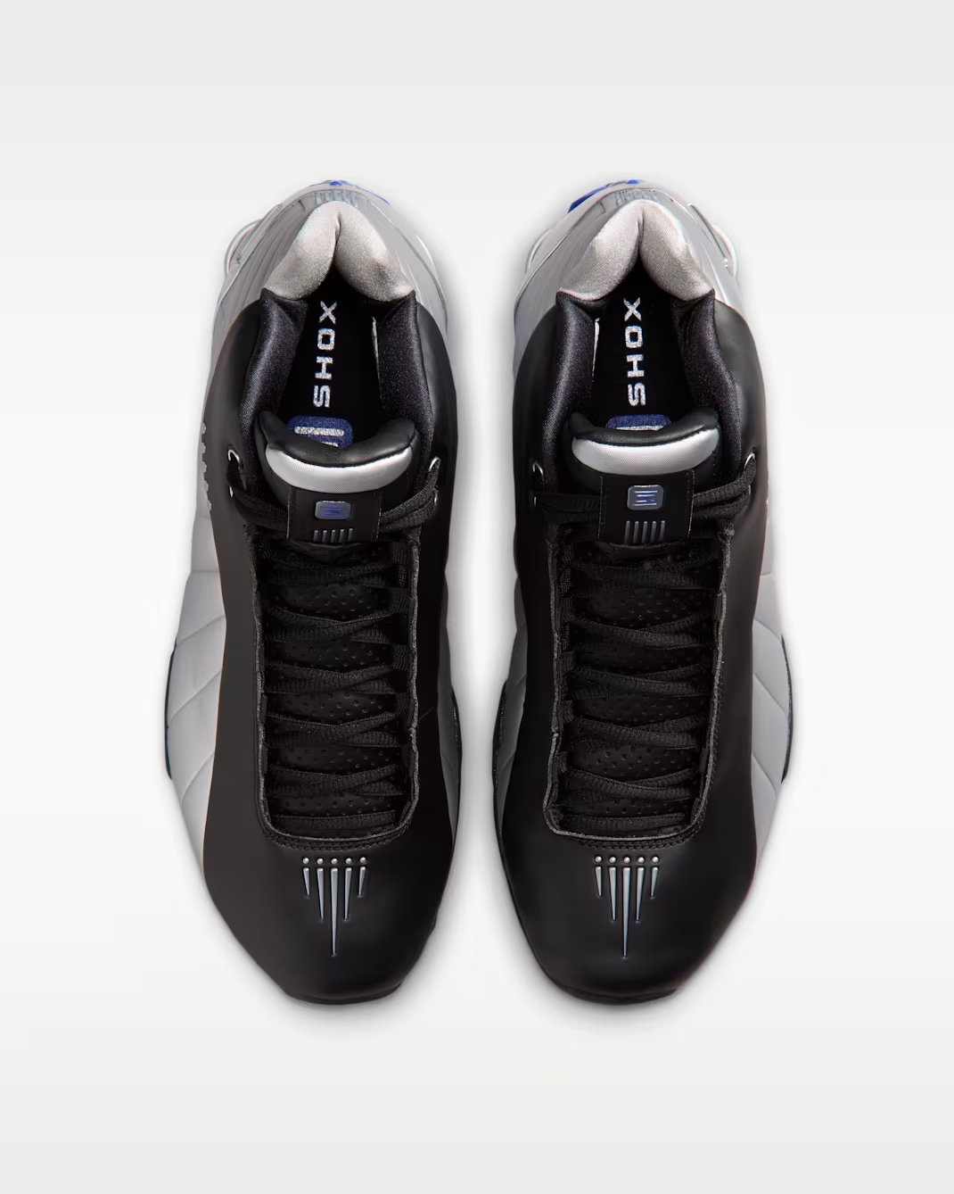 IR1984-010 Nike Shox BB4 "Black/Metallic Silver/Lapis" (2026) (Men's)