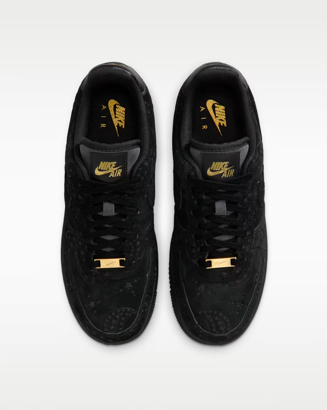 IO1259-001 Nike Air Force 1 '07 Premium+ Paisley Black (Women's)