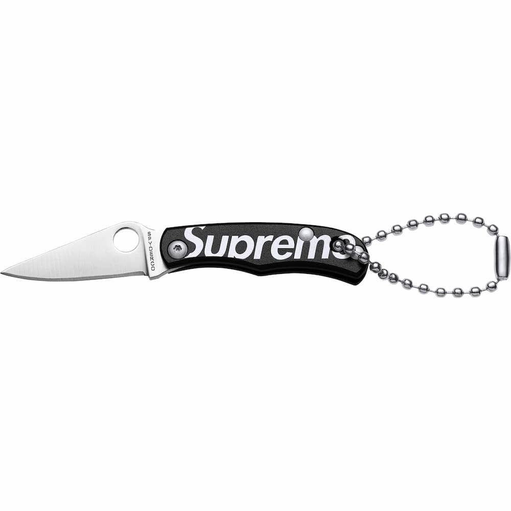 Supreme Spyderco Bug Knife Black