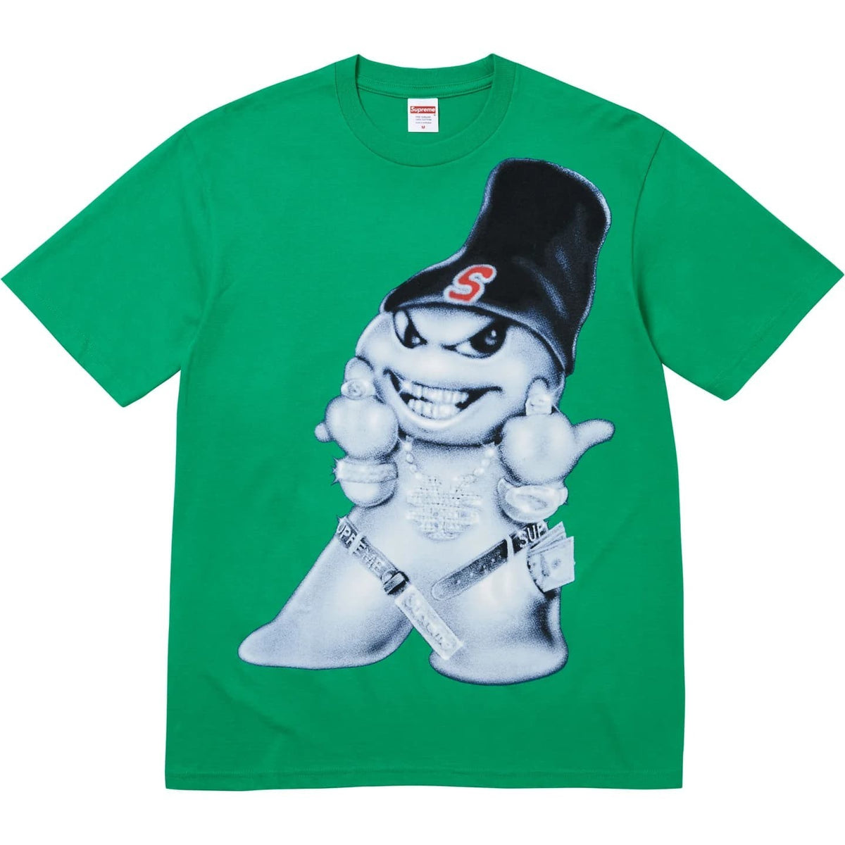 Supreme Snowman Tee Green