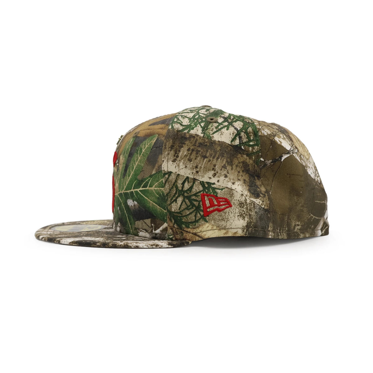 Supreme Gold Cross S Logo New Era RealTree Camo