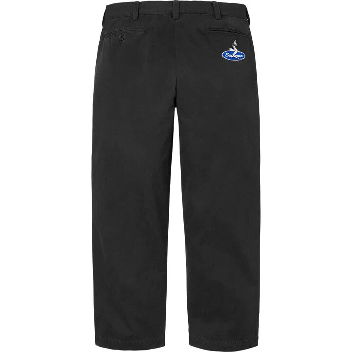 Supreme Chino Pant Black (25SS)