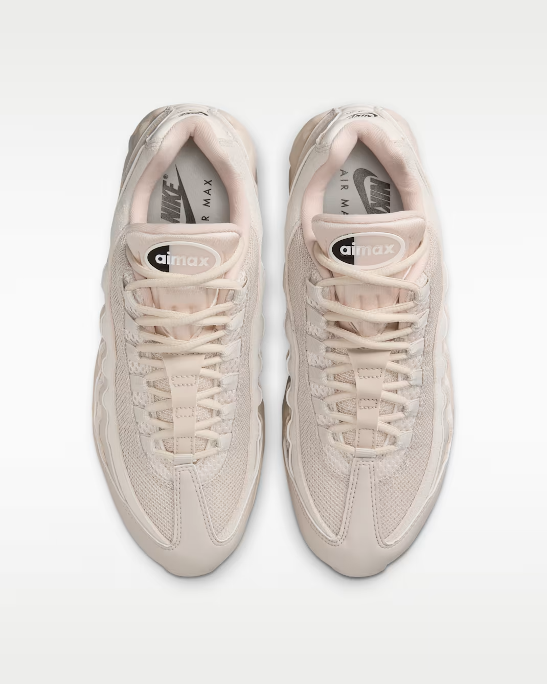 IB6396-101 Nike Women's Air Max 95 Big Bubble "Soft Pearl"