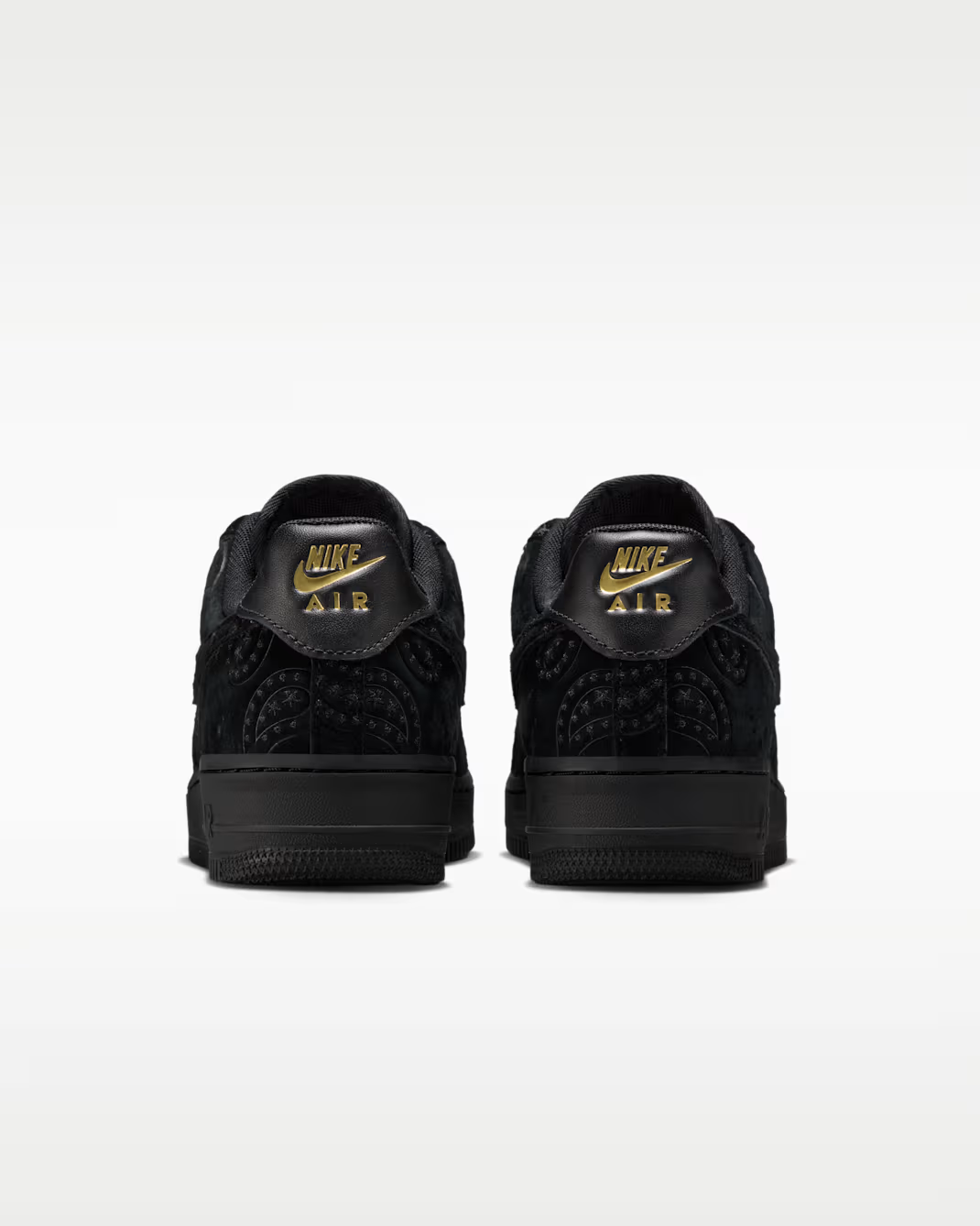 IO1259-001 Nike Air Force 1 '07 Premium+ Paisley Black (Women's)