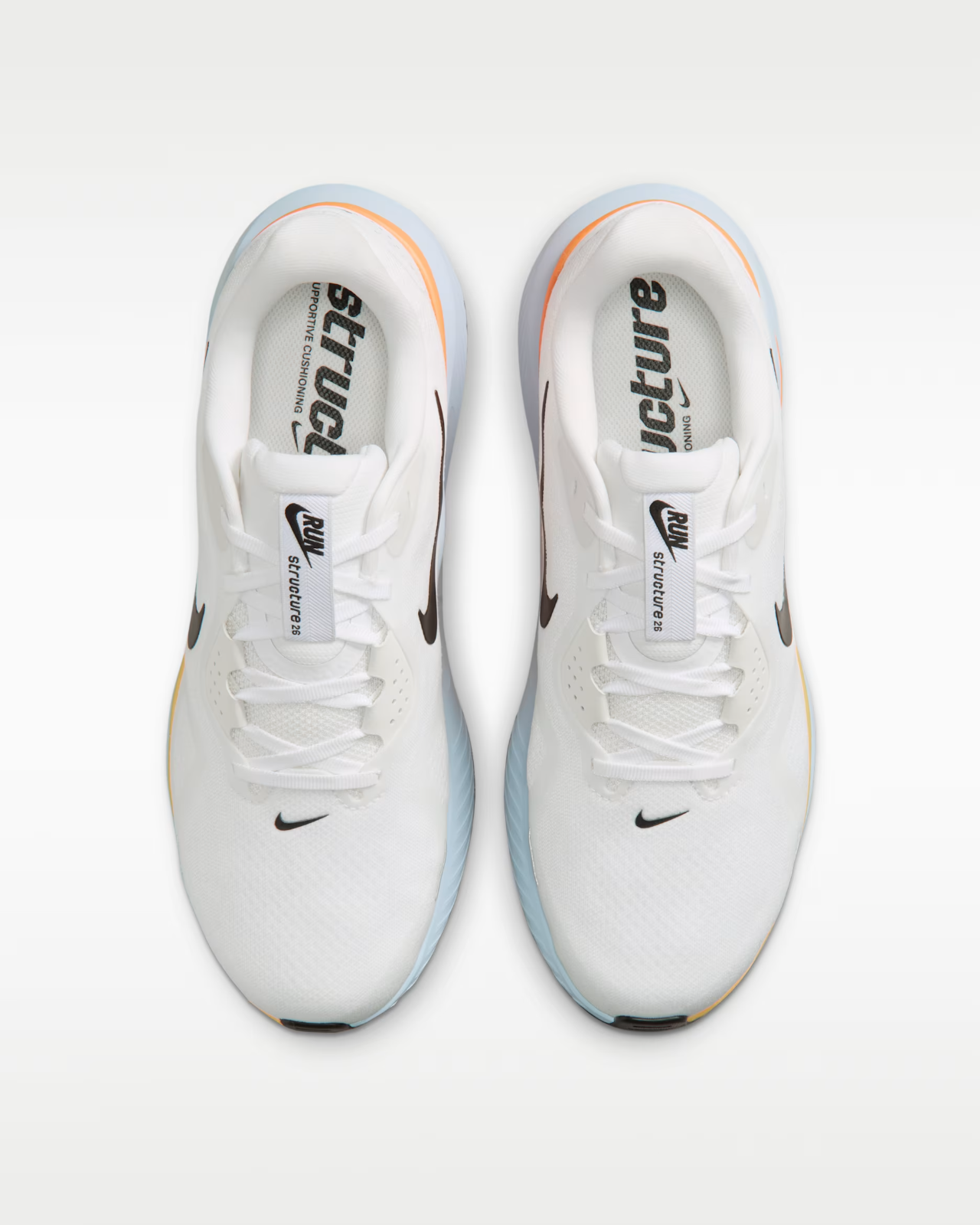 HQ2588-107 Nike Structure 26 "White/Hydrogen Blue" (Extra Wide) (Men's)