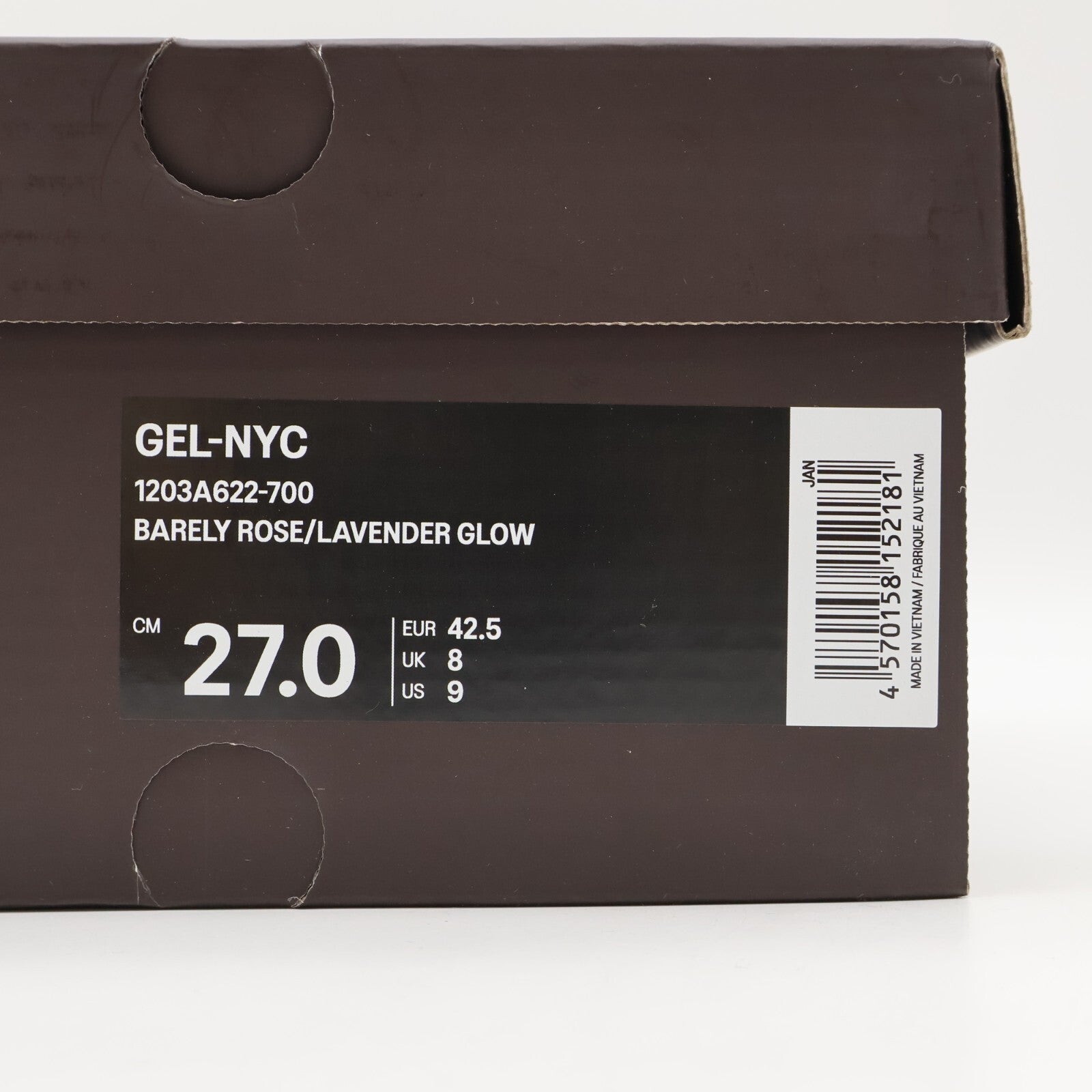 1203A622-700 PLEASURES Asics Gel-NYC Pink Brown Yellow (Men's)