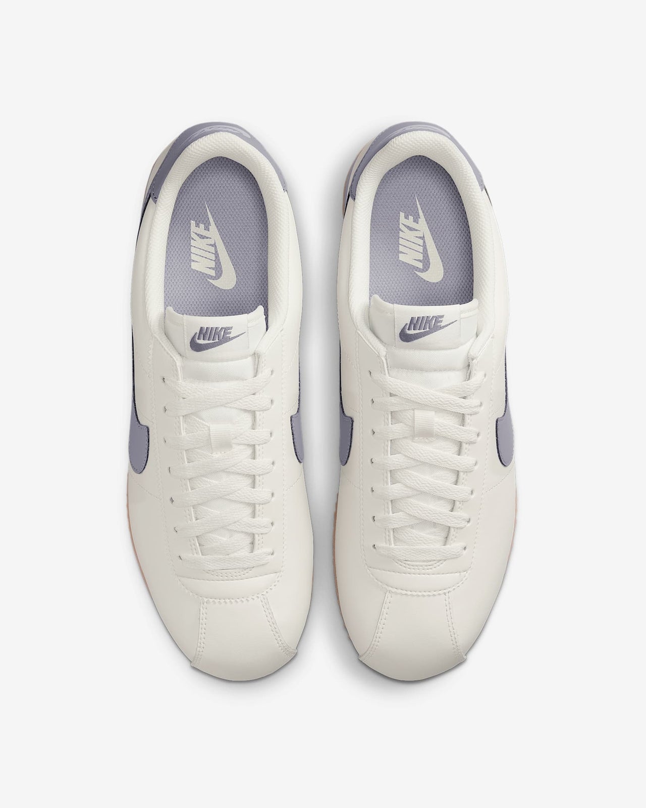 DM4044-111 Nike Cortez Leather Sail Gum Yellow Cement Grey (Men's)
