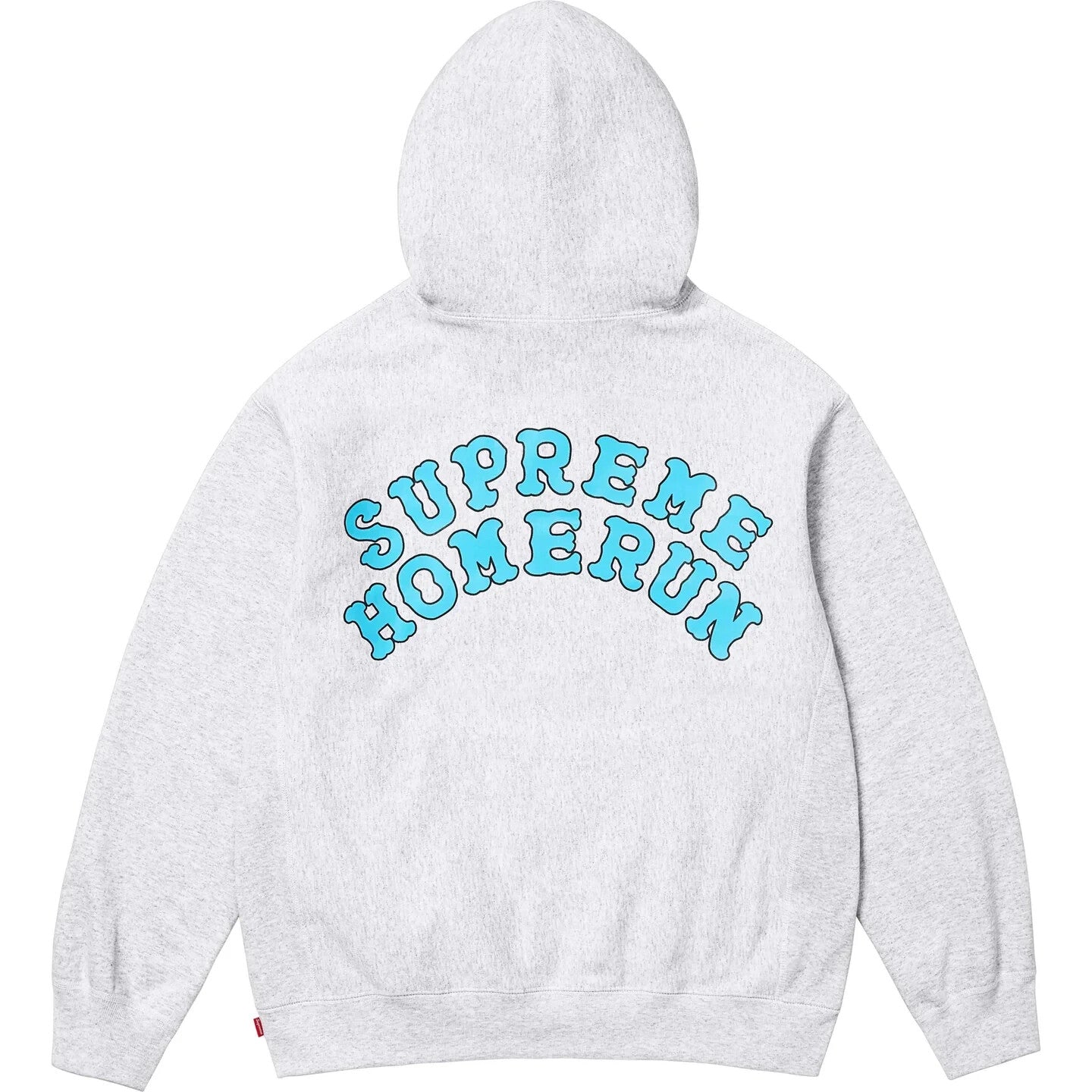 Supreme Homerun Hooded Sweatshirt Ash Grey