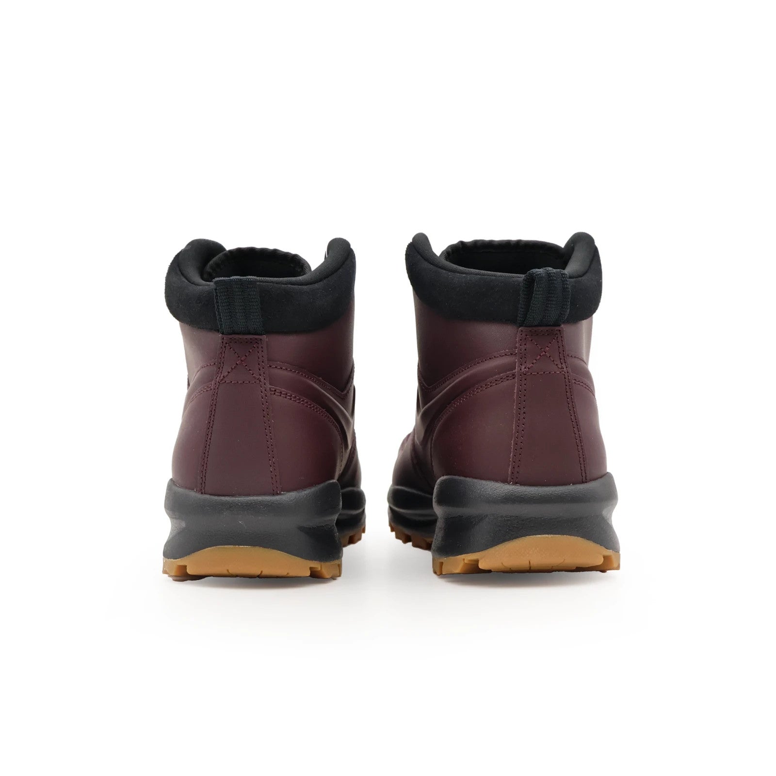 HF7095-600 Nike Manoa Leather Burgundy Crush Black Gum Medium Brown (Men's)
