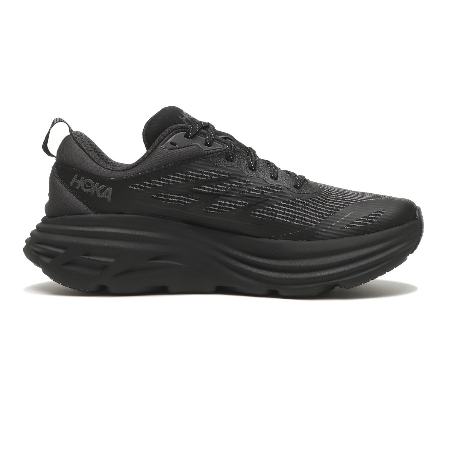 1155391-BBLC Hoka Bondi 8 TS Caged Black (Men's)