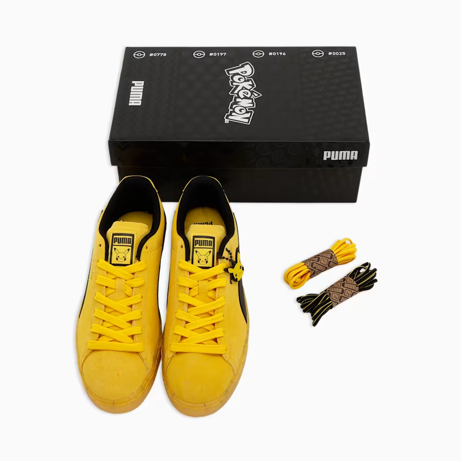 407020-01 Pokemon Ã Puma Suede "Pikachu" (Men's)