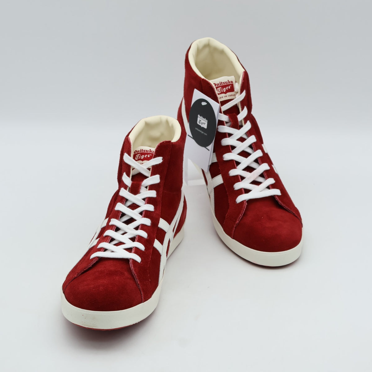 1183B440-600 Onitsuka Tiger Fabre Hi NM Classic Red White (Men's)