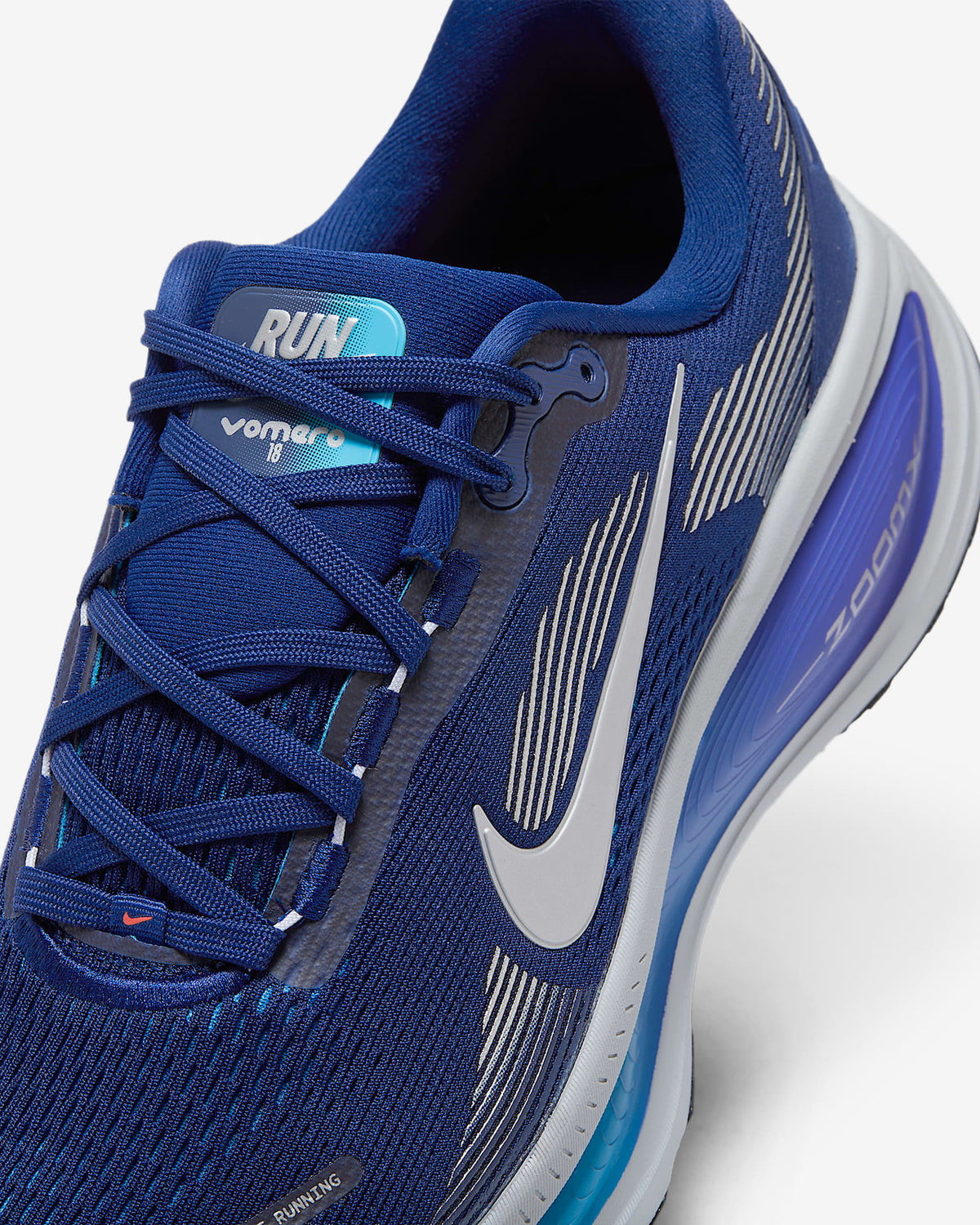 HM6803-401 Nike Vomero 18 Blue Void Blue Lightning Bright Crimson (Men's)