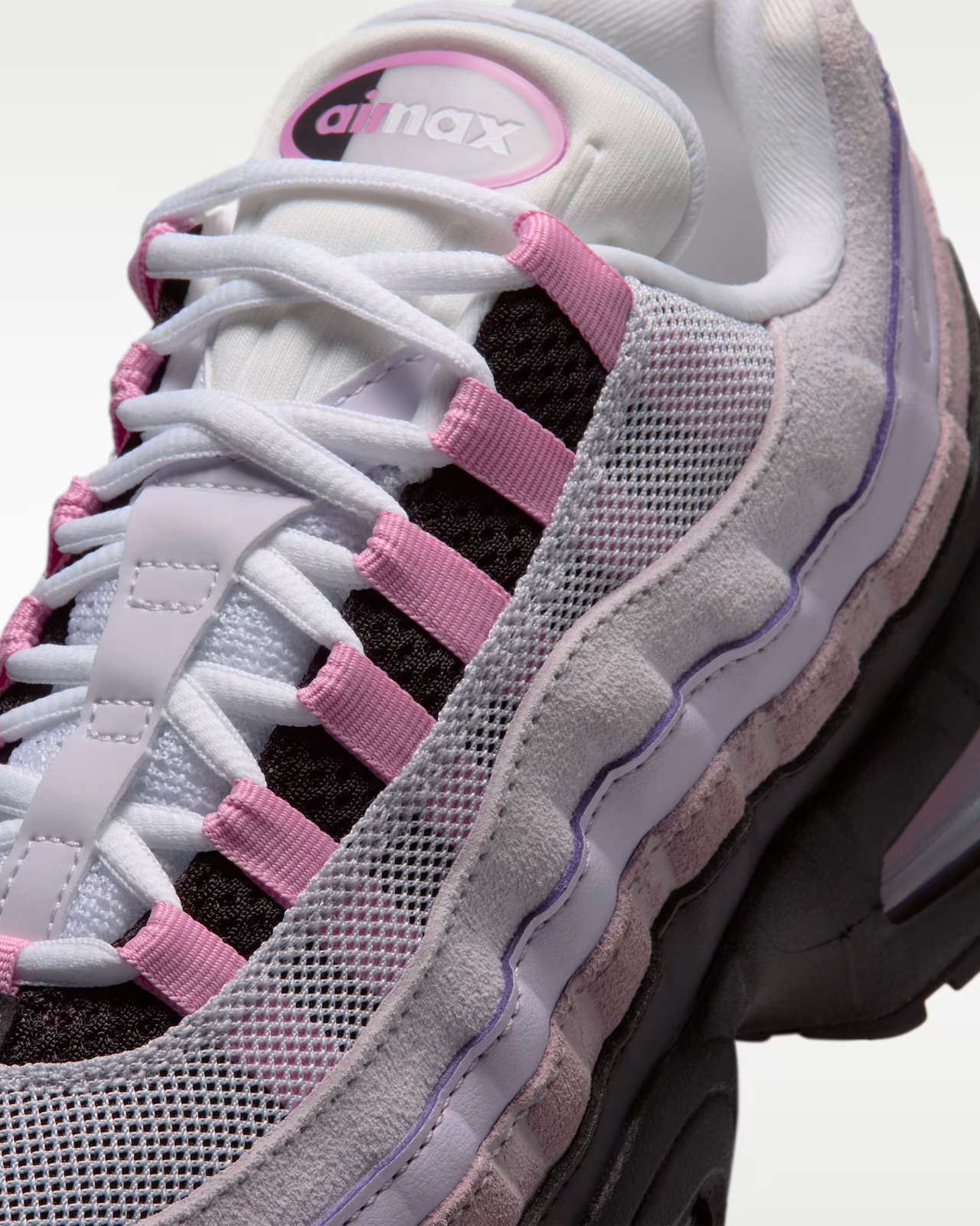 IB6396-600 Nike Air Max 95 Big Bubble "Burgundy Ash/Barely Grape" (Women's)