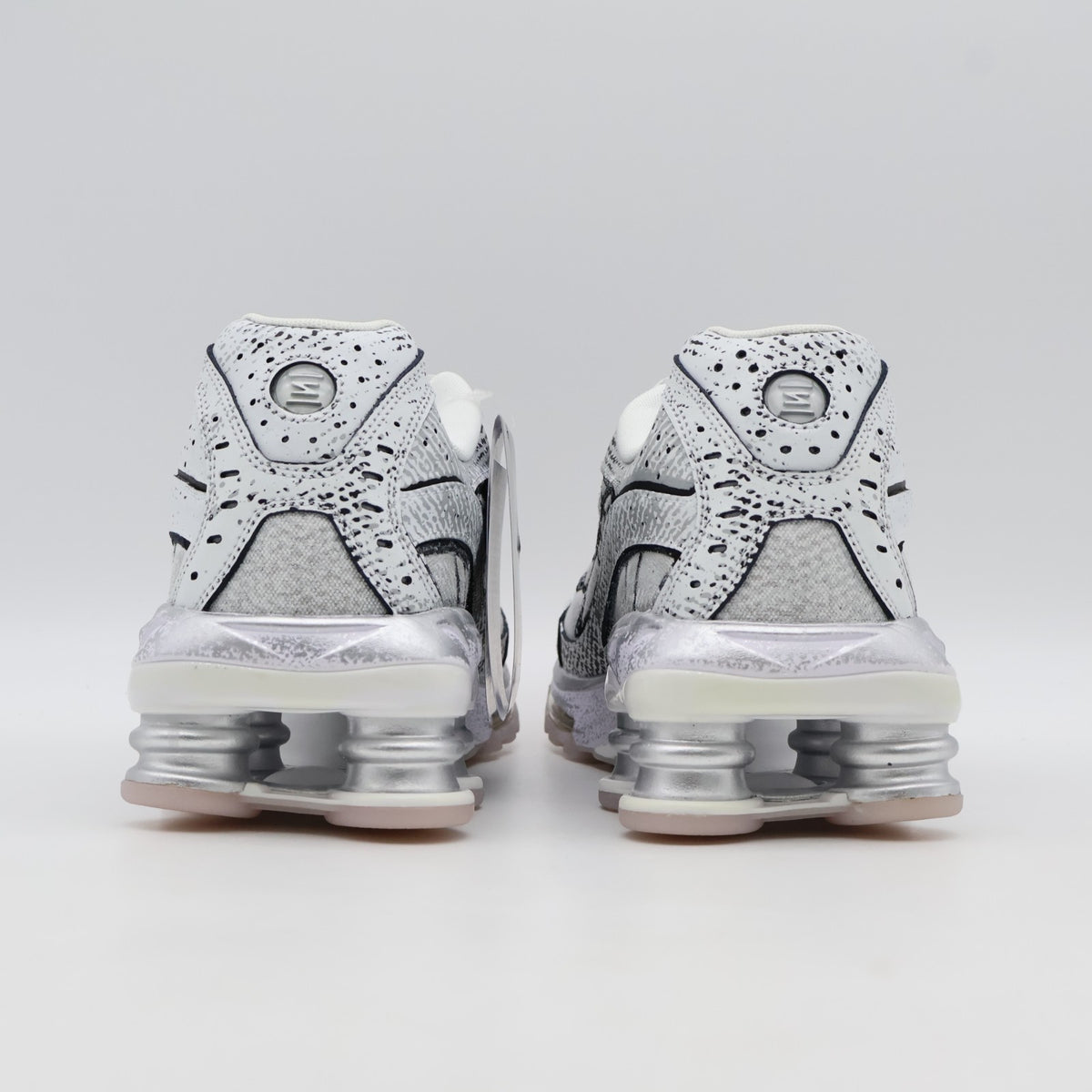 IB8174-100 Nike Shox Ride 2 White Metallic Platinum Black Flat Gold (Men's)