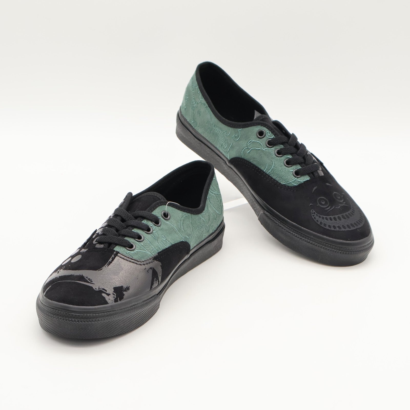 672904-0001 Rutsubo Vans Authentic Black Khaki Olive Green (Men's)