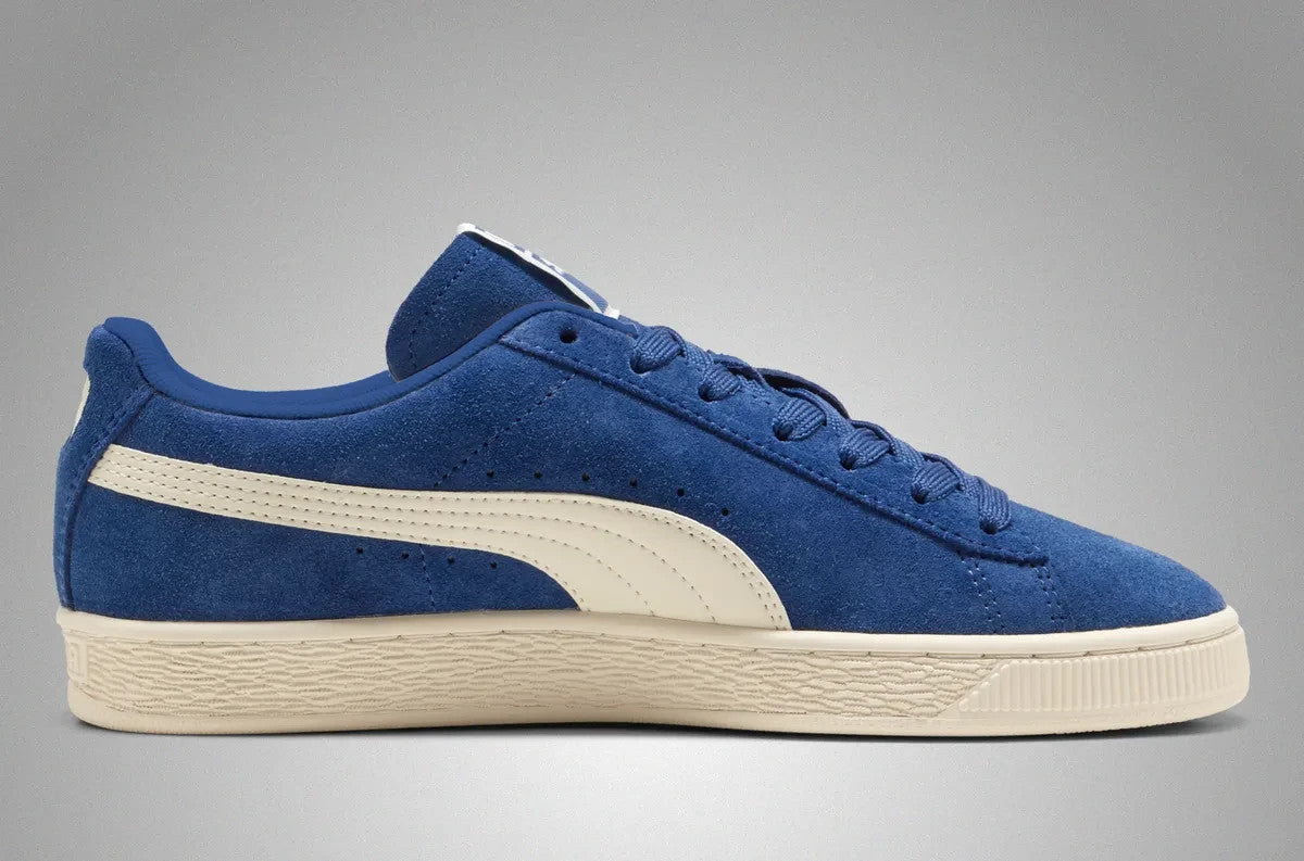 408464-02 Puma Suede Charles F Stead "Royal Sapphire/Alpine Snow" (Men's)