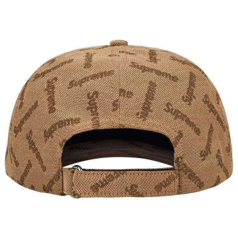 Supreme Monogram Jacquard 6-Panel Tan