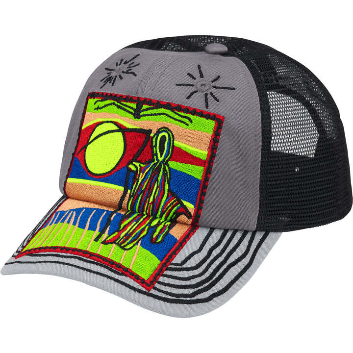 Supreme Reaper Mesh Back 6-Panel Grey
