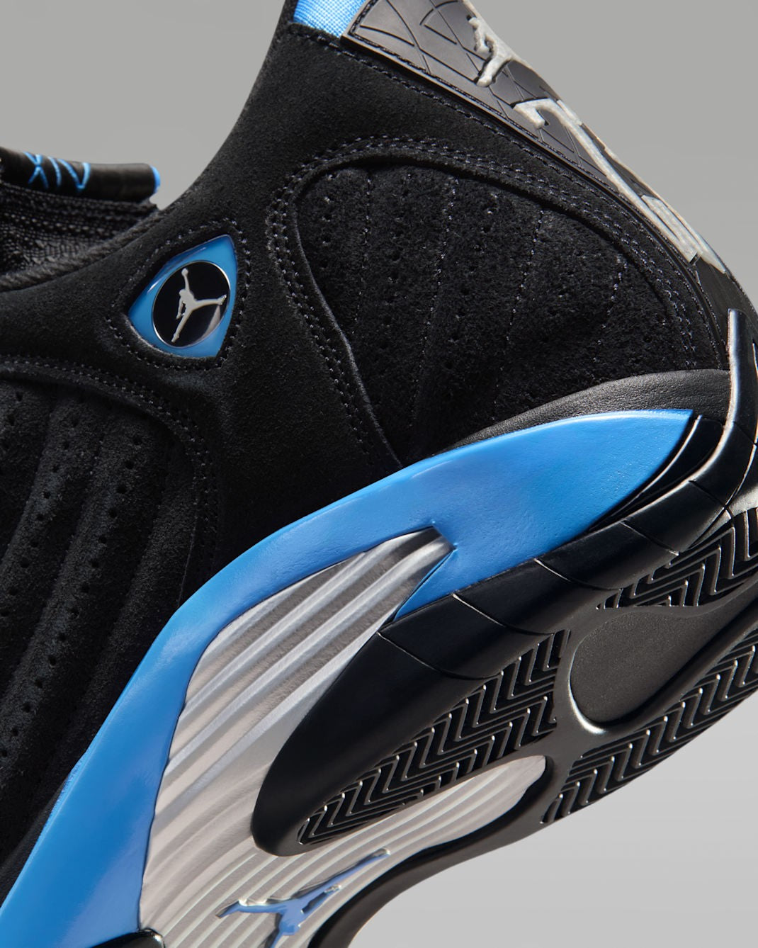 487471-007 Nike Air Jordan 14 Retro Black University Blue (Men's)