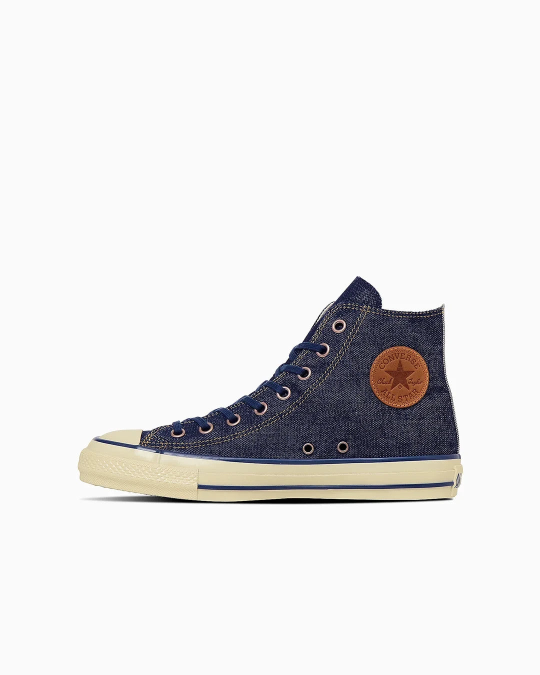 31315590 Wrangler Converse All Star Aged BD Hi Indigo (Men's)