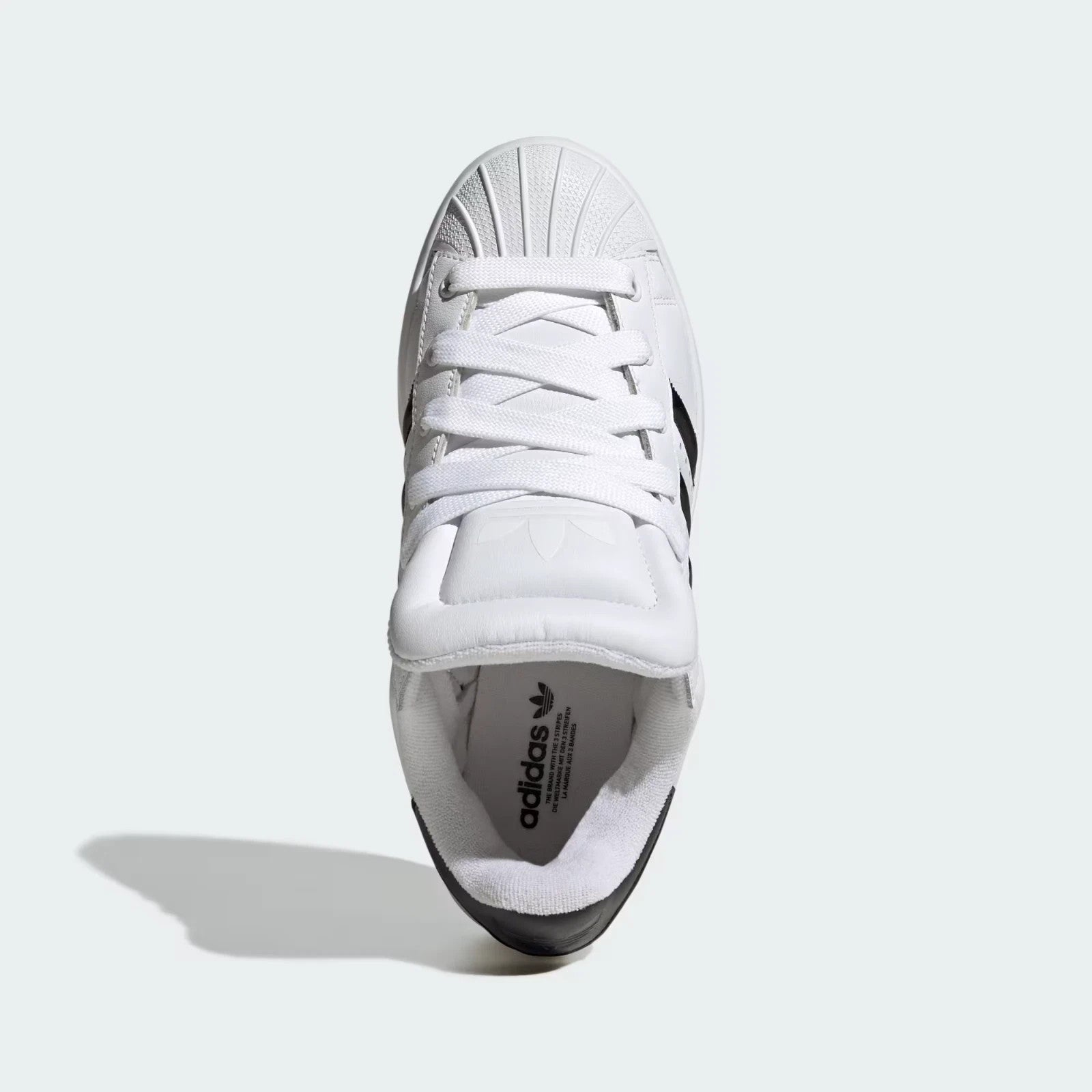 KI1925 adidas Superstar Stack Cloud White/Core Black (Women's)