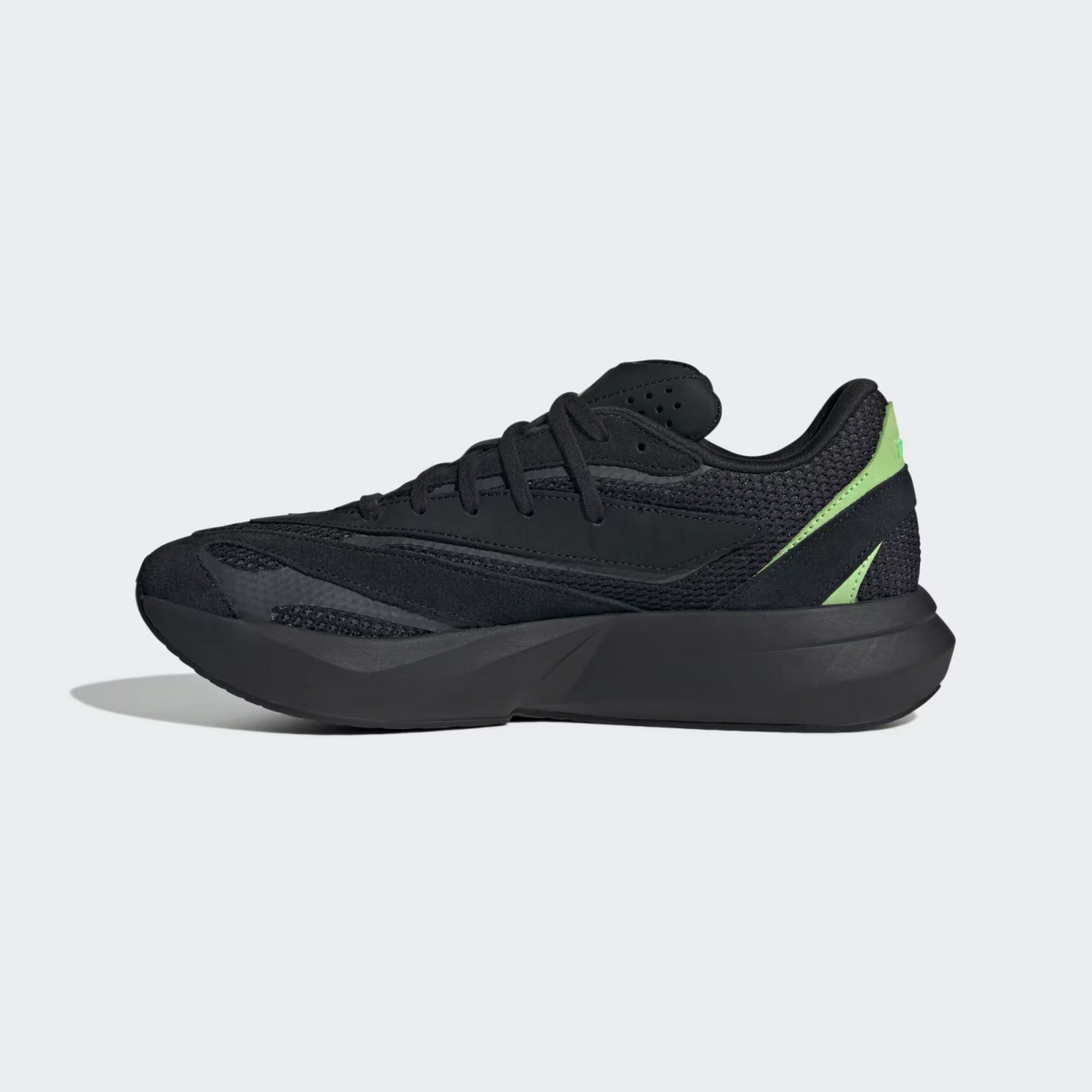 JR3465 adidas Lightblaze Core Black Grey Five Lime Burst (Men's)