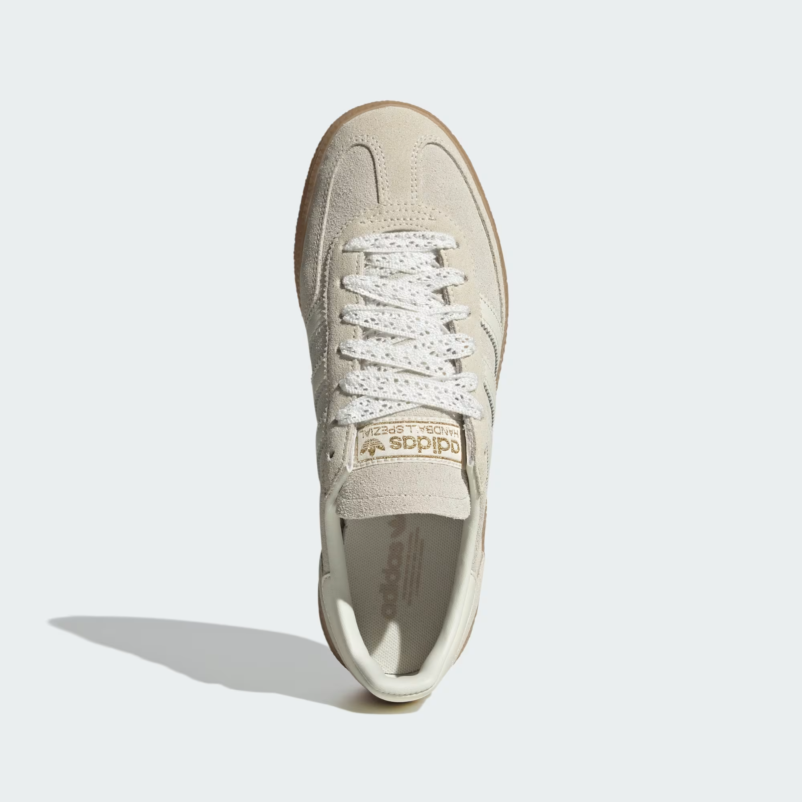 JP6687 adidas Originals  Handball Spezial Cream White Off White Gum (Women's)