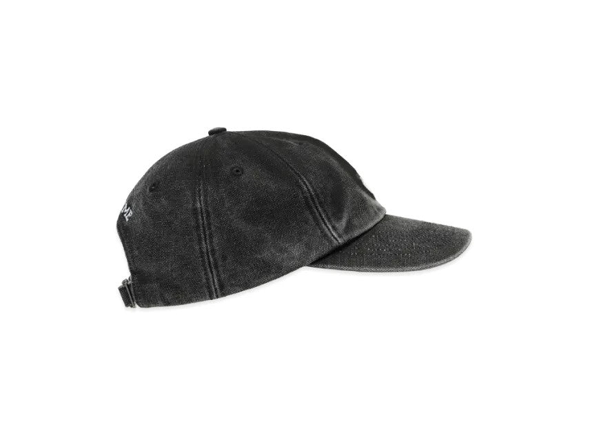 Supreme Pigment Coated S Logo 6-Panel "Black"