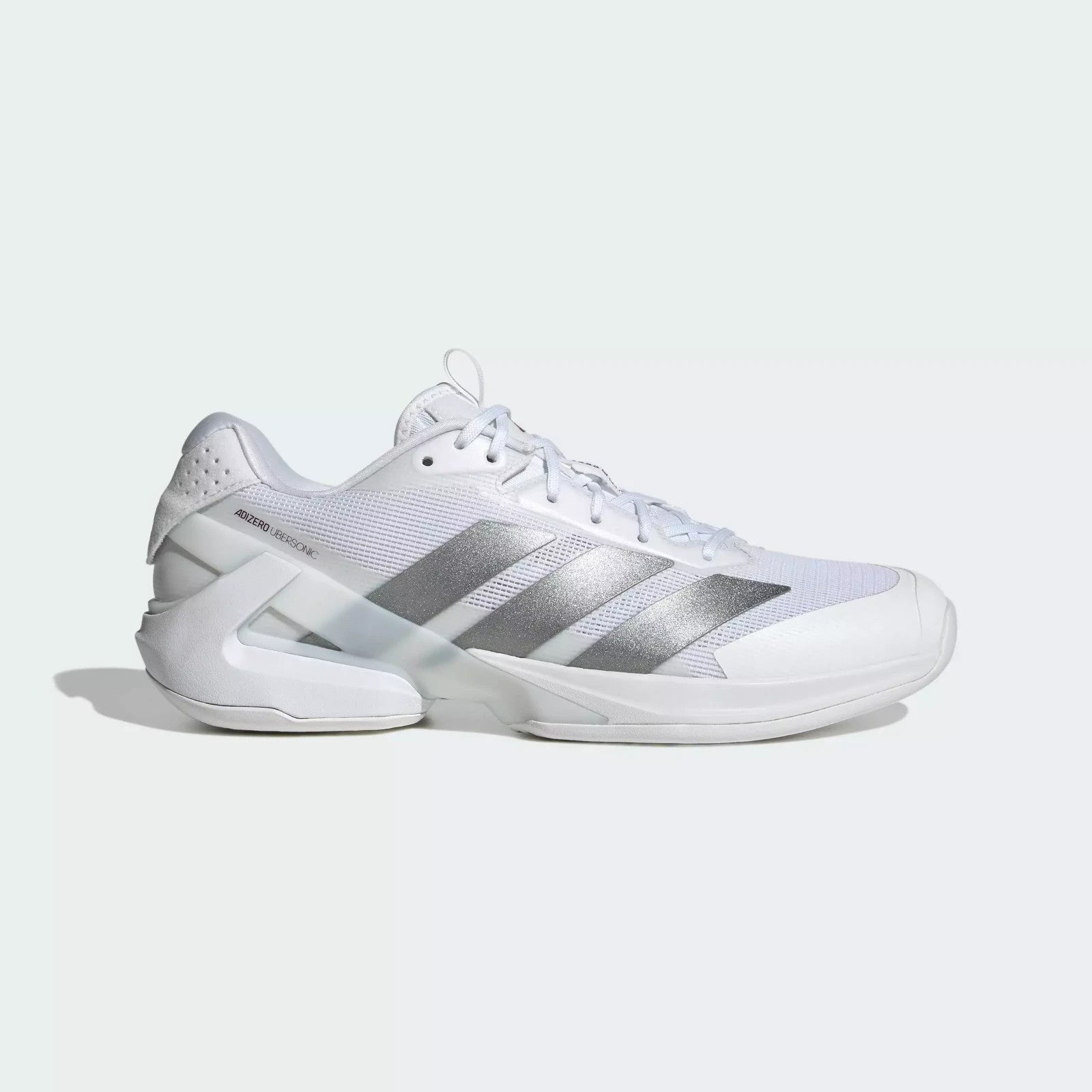 KK4409 adidas Adizero Ubersonic 5 Tennis Cloud White/Tech Grey Metallic (Men's)