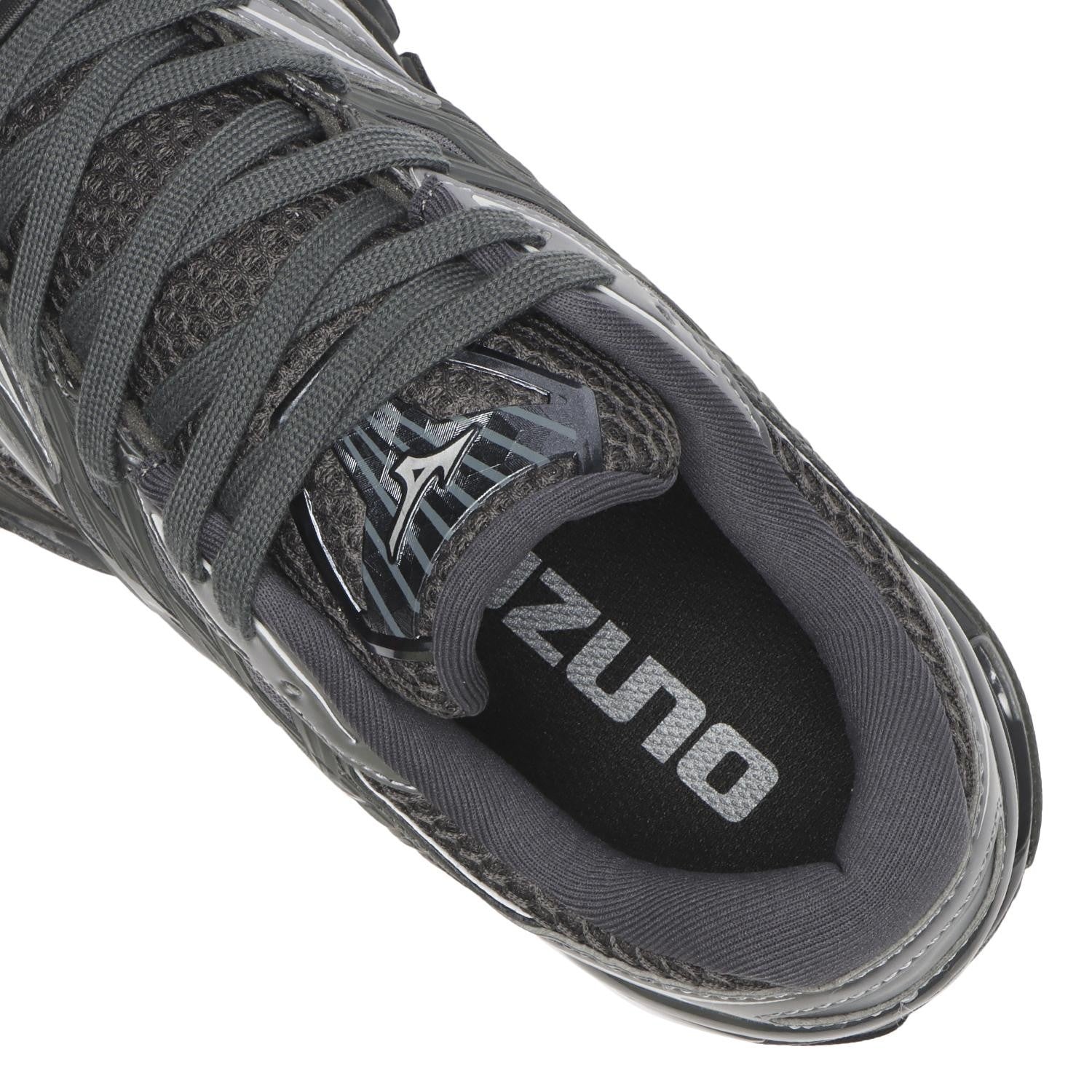 D1GA251103 Mizuno Wave Prophecy LS Black Metallic Grey (Men's)