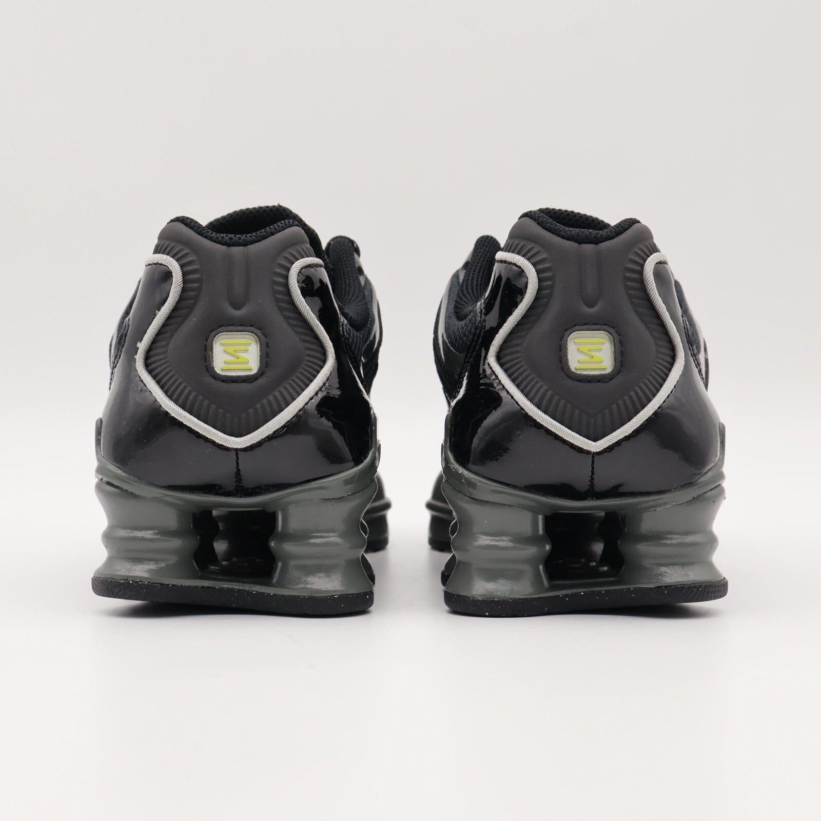 FV0939-001 Nike Shox TL Black Metallic Silver Iron Grey Silver (Women's)
