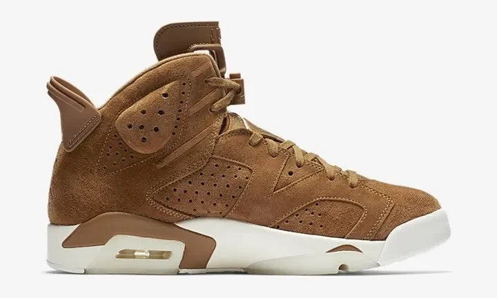 384664-705 Nike Air Jordan 6 Retro Wheat (Men's)