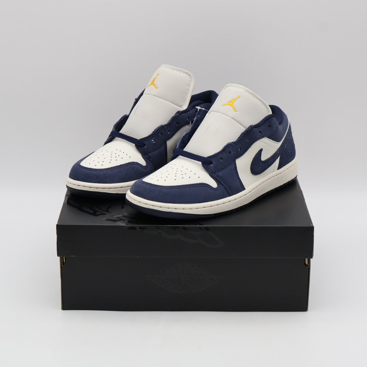 IO7448-400 Nike Air Jordan 1 Low Obsidian (Men's)