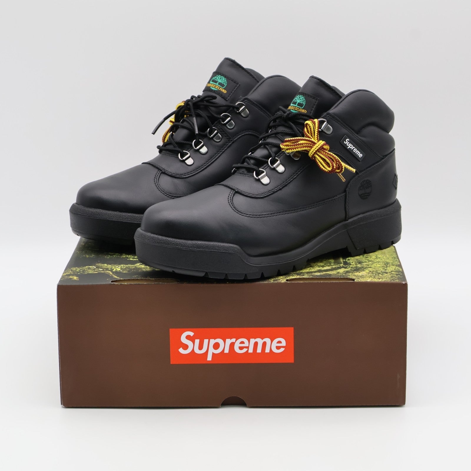 TB0A6FTXW02 Supreme Timberland Field Boot Black FW24 Week13 (Men's)