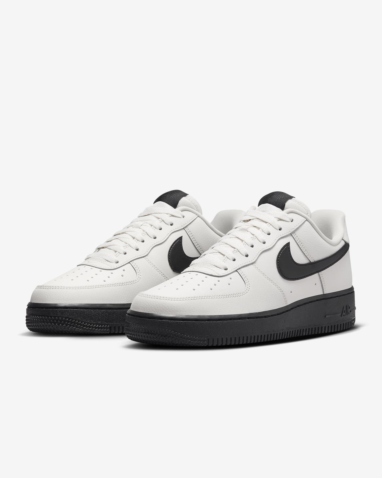 HJ7180-030 Nike Air Force 1 Low '07 Phantom Cement Grey Black (Women's)