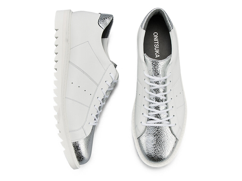 1183C412-100 Onitsuka Tiger THE ONITSUKA Court-T White Silver (Men's)