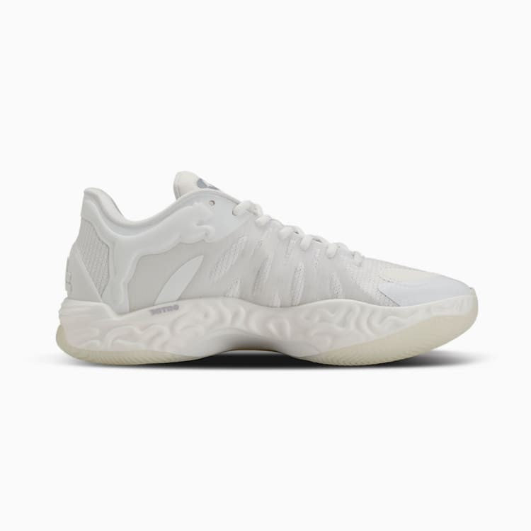 314098-02 Puma Hali 1 Team PUMA WhiteVibrant Silver (Men's)