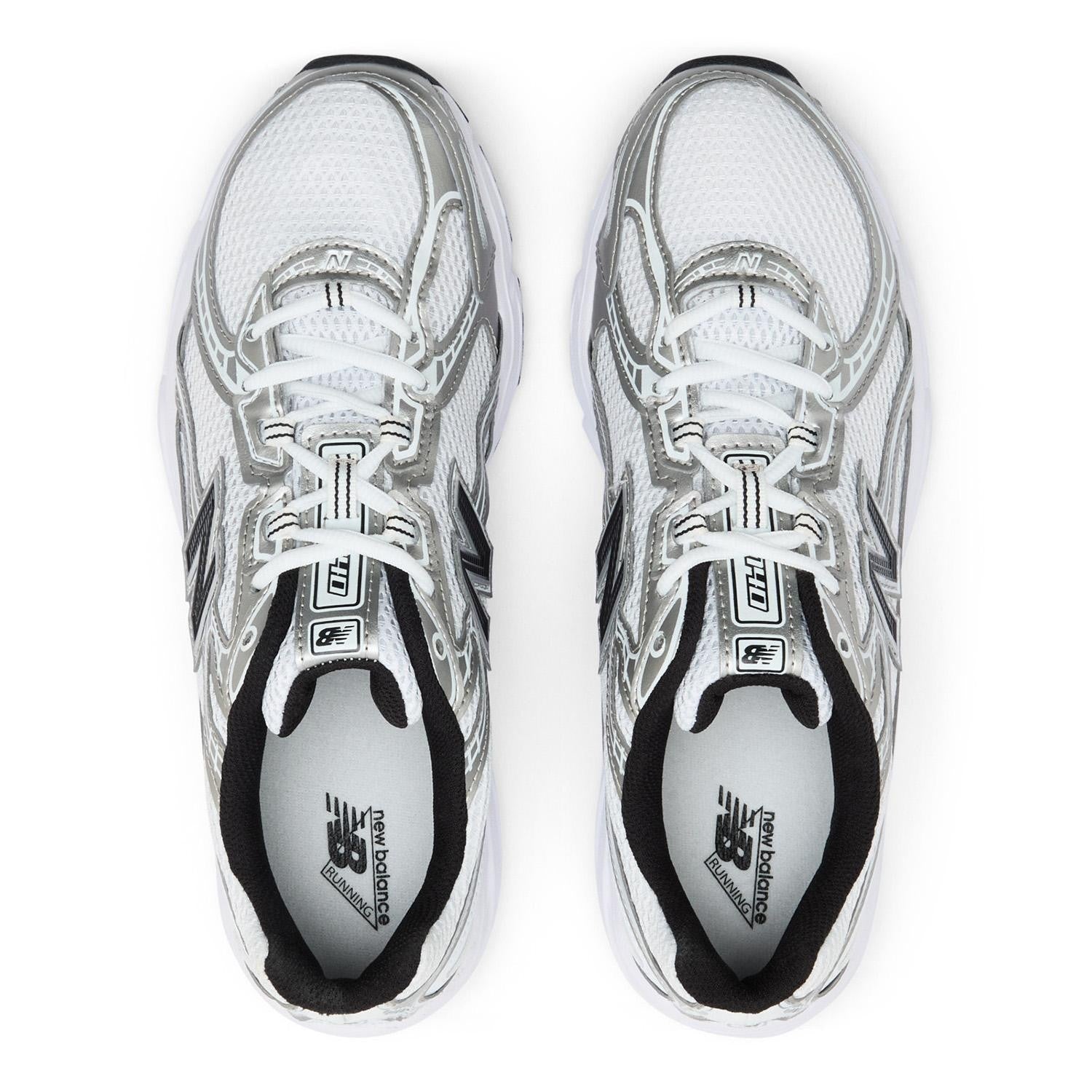 U740NW2 New Balance 740 White Silver Metallic Black (Men's)