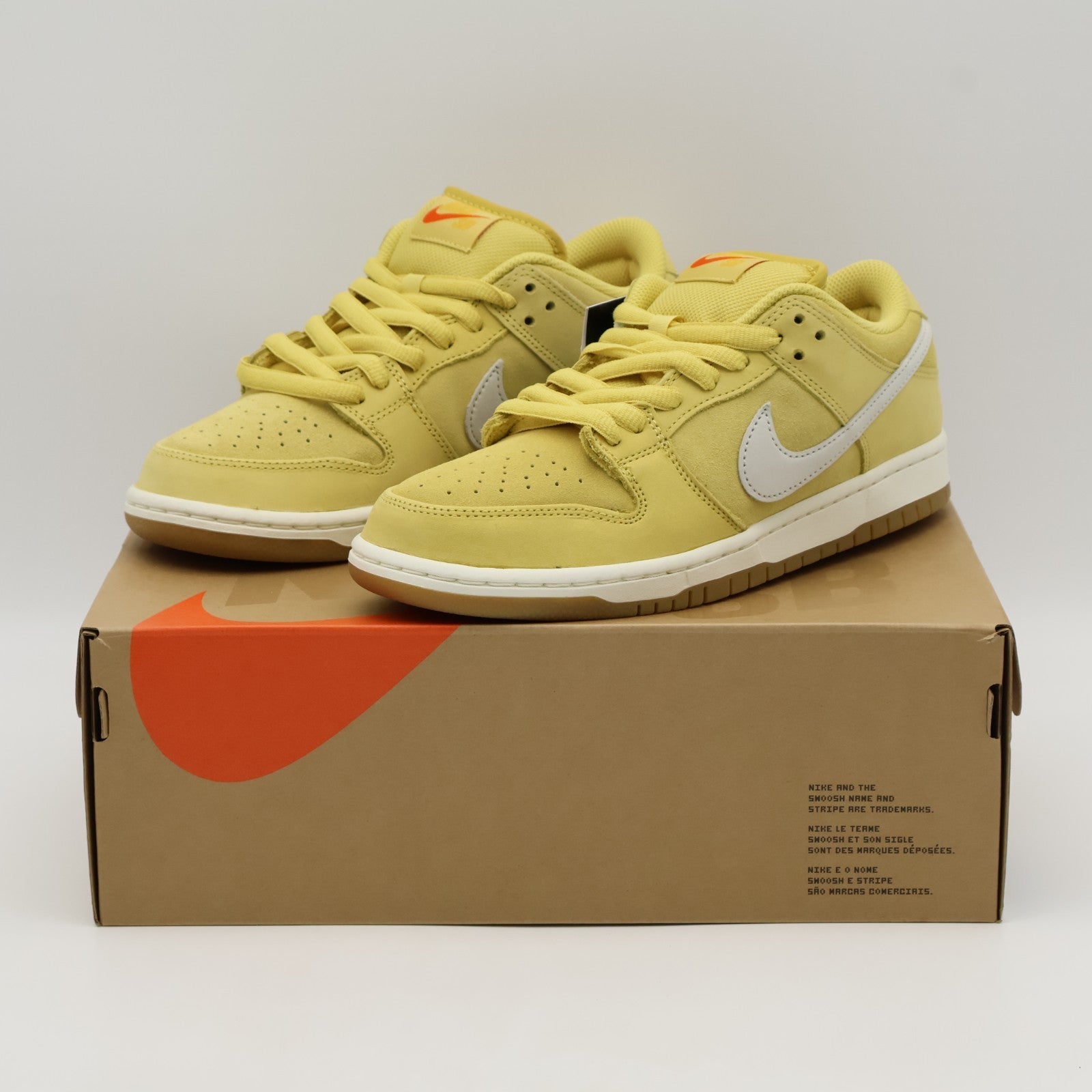 FJ1674-700 Nike SB Dunk Low Pro ISO Saturn Gold (Men's)