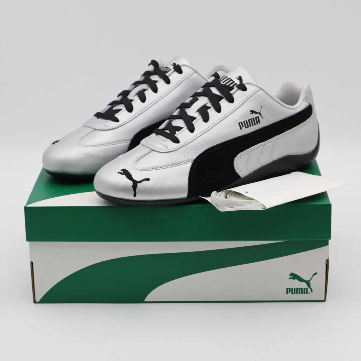 403547-01 Puma Speedcat LTH Puma Silver Puma Black (Men's)