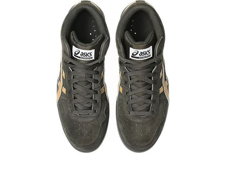 1203B204-200 Asics Japan Pro MT "Black Coffee/Wood Thrush" (Men's)