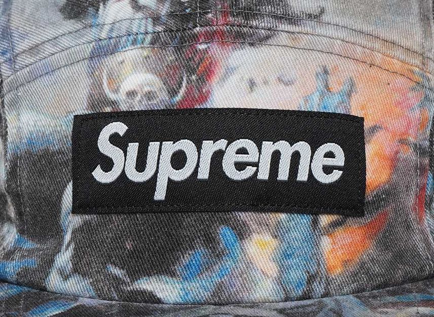 Supreme Frank Frazetta Camp Cap Black