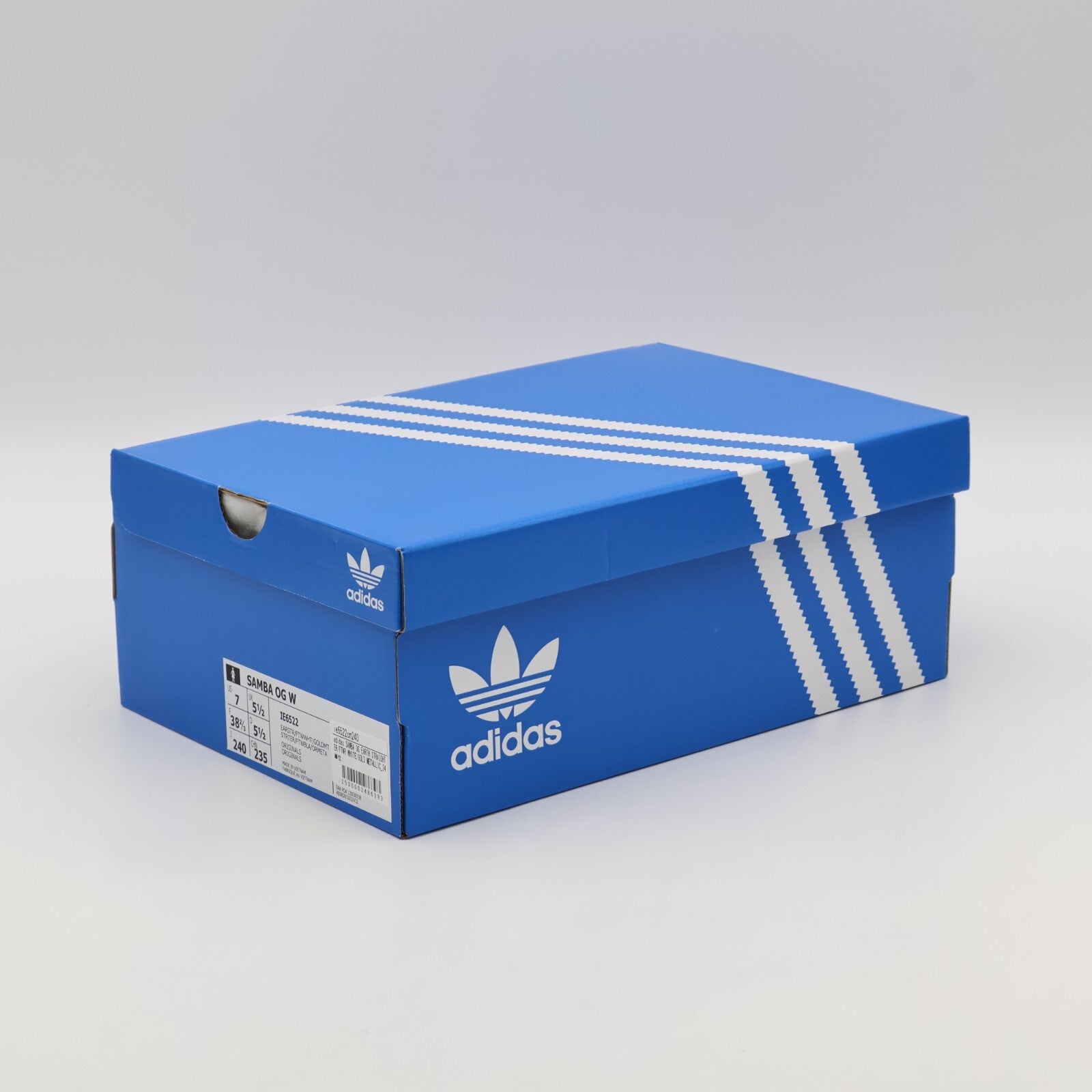 IE6522 adidas Originals Samba OG Earth Strata Footwear White Gold (Women's)