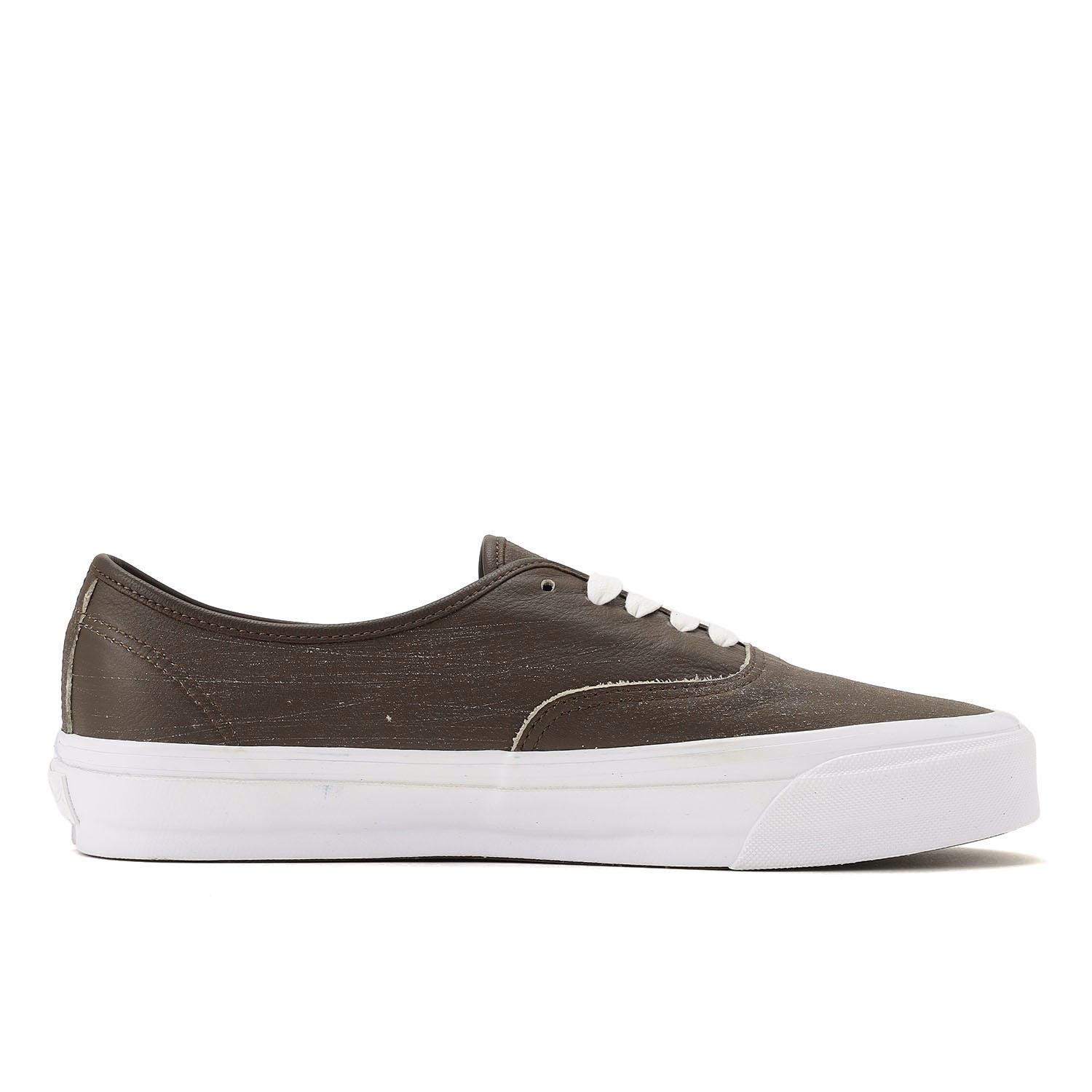 VN000D9N2PR Vans Premium Authentic 44 Aged Leather Teak (Men's)
