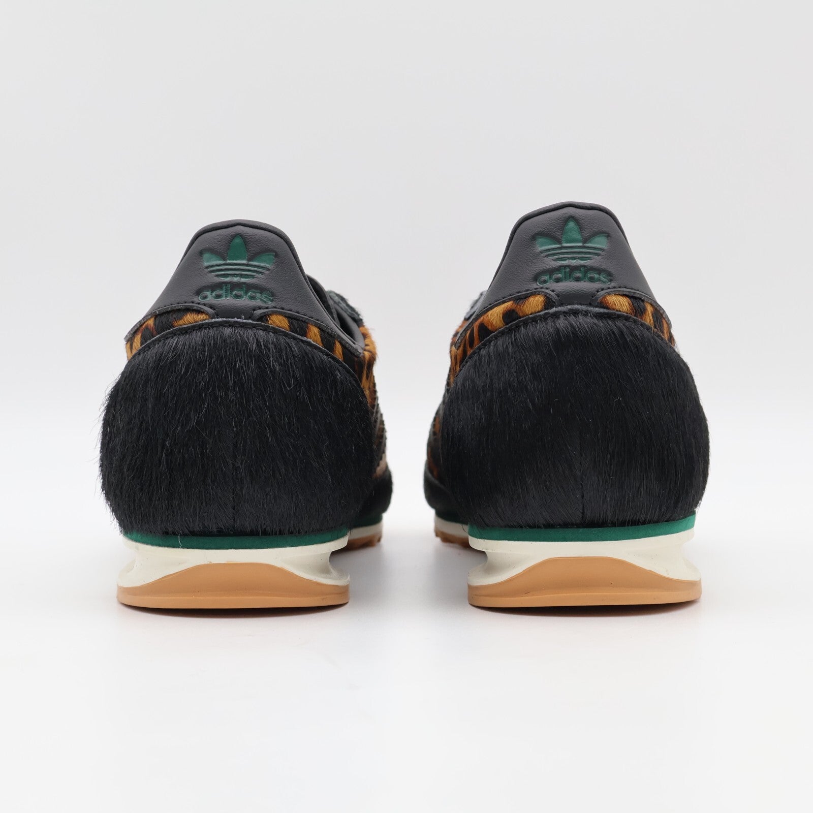 JI0187 adidas Originals SL72 OG Core Black Off White Collegiate Green (Women's)
