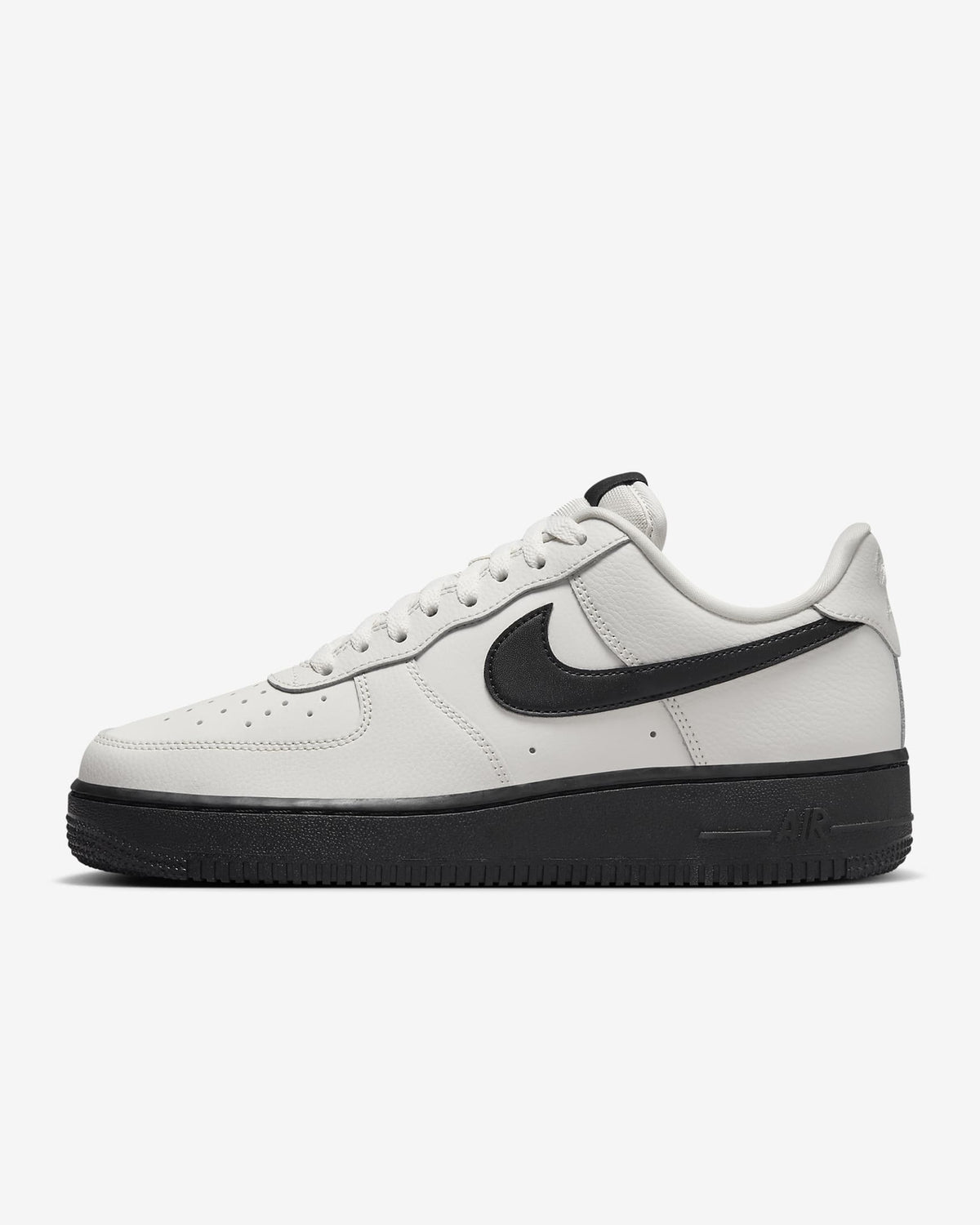 HJ7180-030 Nike Air Force 1 Low '07 Phantom Cement Grey Black (Women's)