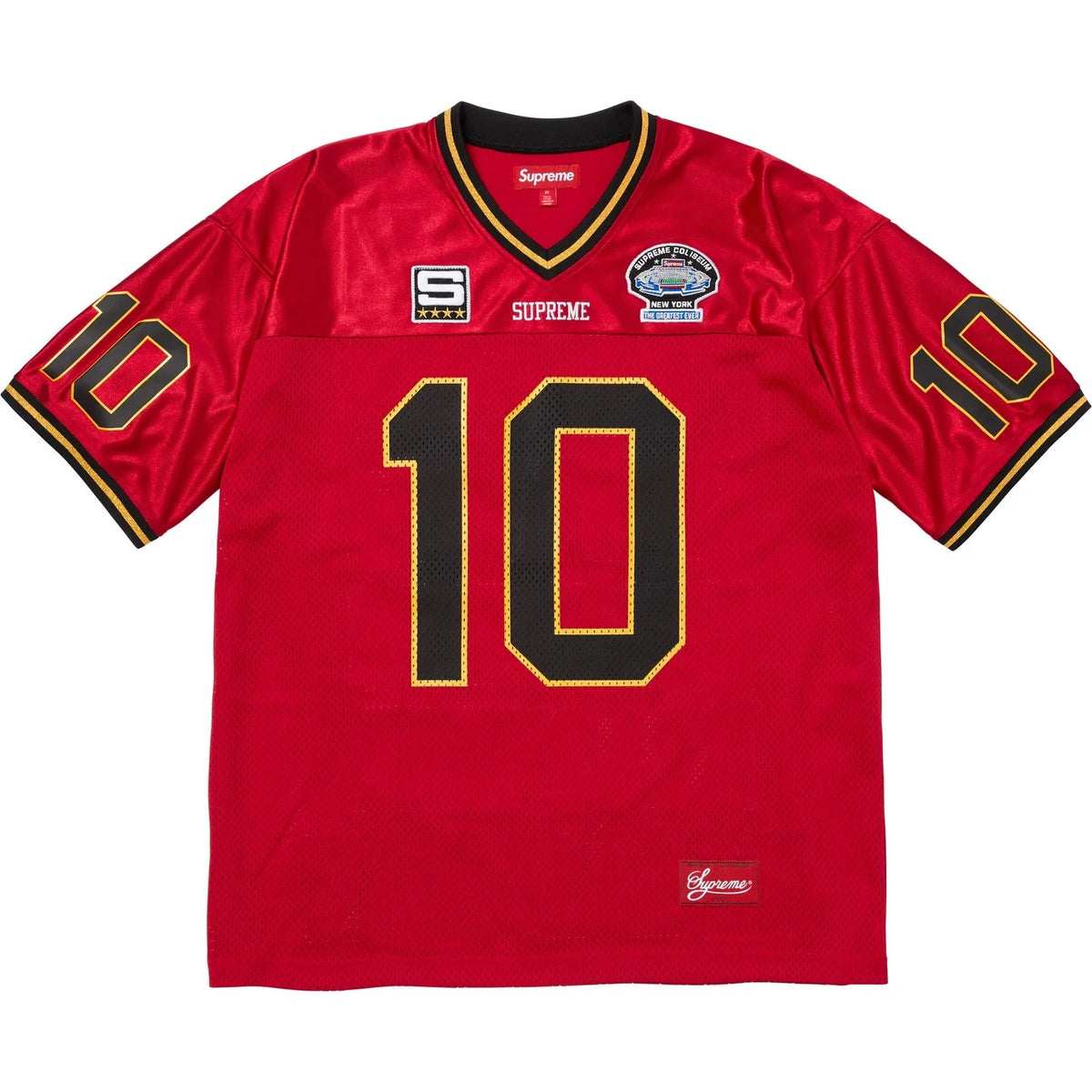 Supreme Find God Football Jersey Red